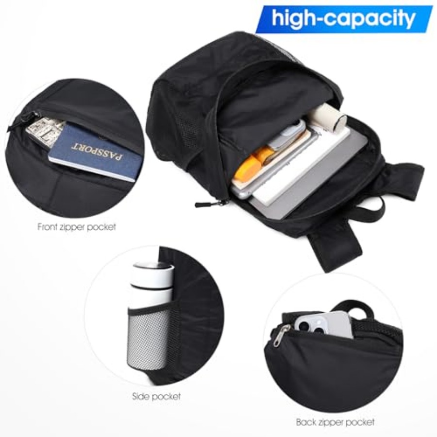 Lightweight Hiking Backpack Sm - đánh giá và giá Foldable Backpack Small