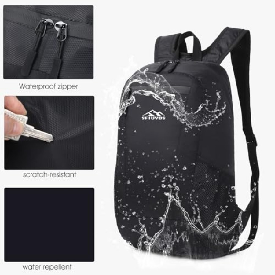 Lightweight Hiking Backpack Sm - đánh giá và giá Foldable Backpack Small