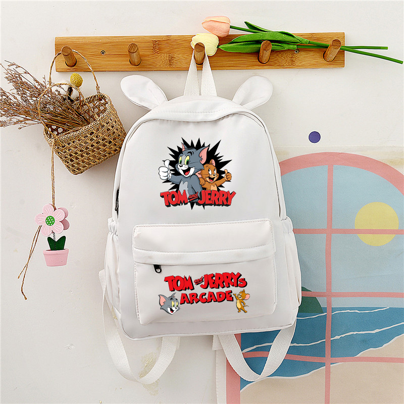 Tom and Jerry Cute School Bag  - đánh giá và giá School Backpack Teen