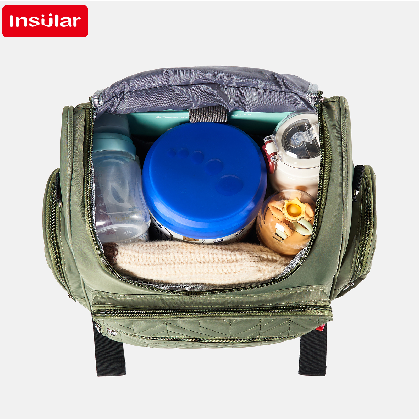 Large Capacity Nappy Backpack  - đánh giá và giá Backpack Diaper Bag