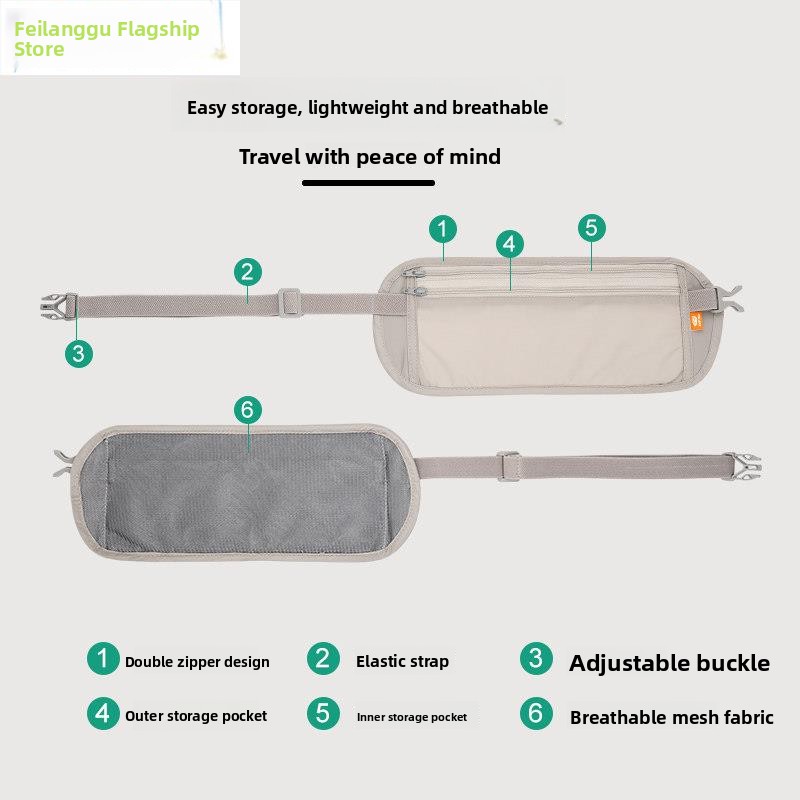 Invisible Thickened Sports Bac - đánh giá và giá Travel Backpack Anti Theft