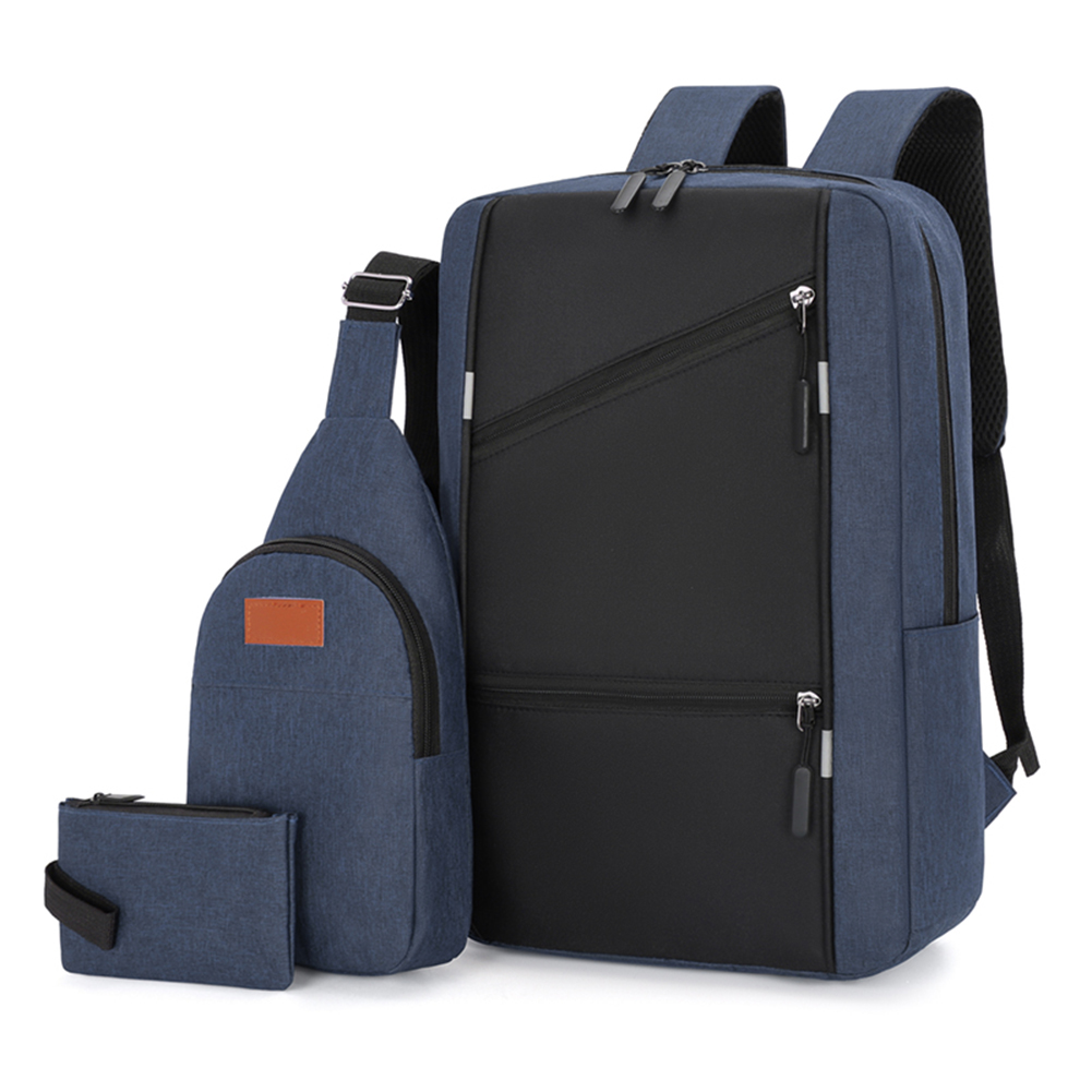 3Pcs Casual Bag Set Versatile  - đánh giá và giá Travel Backpack Anti Theft