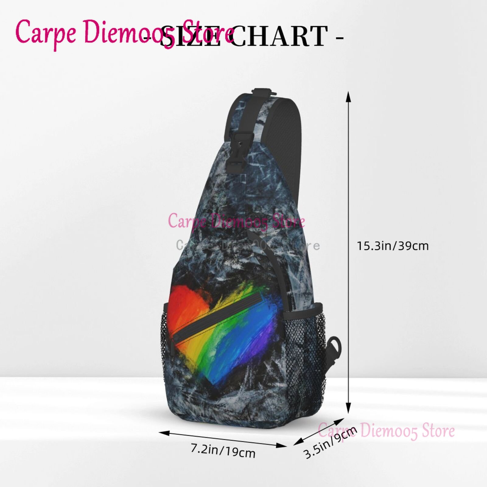 Rainbow Pride Flag Sling Cross - đánh giá và giá Sling Backpack Shoulder