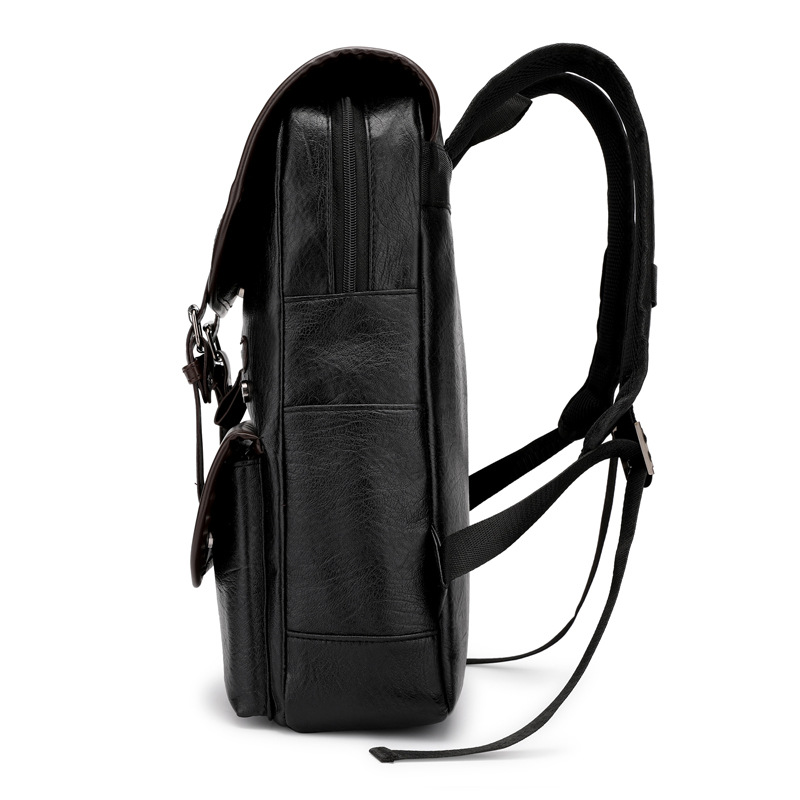 Vintage Leather Laptop Backpac - đánh giá và giá Business Backpack Brief